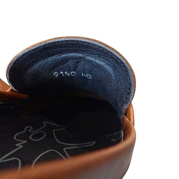 Fluchos Heracles 9140 Leather Shoe Mens Size 40 Cognac - Picture 8 of 10